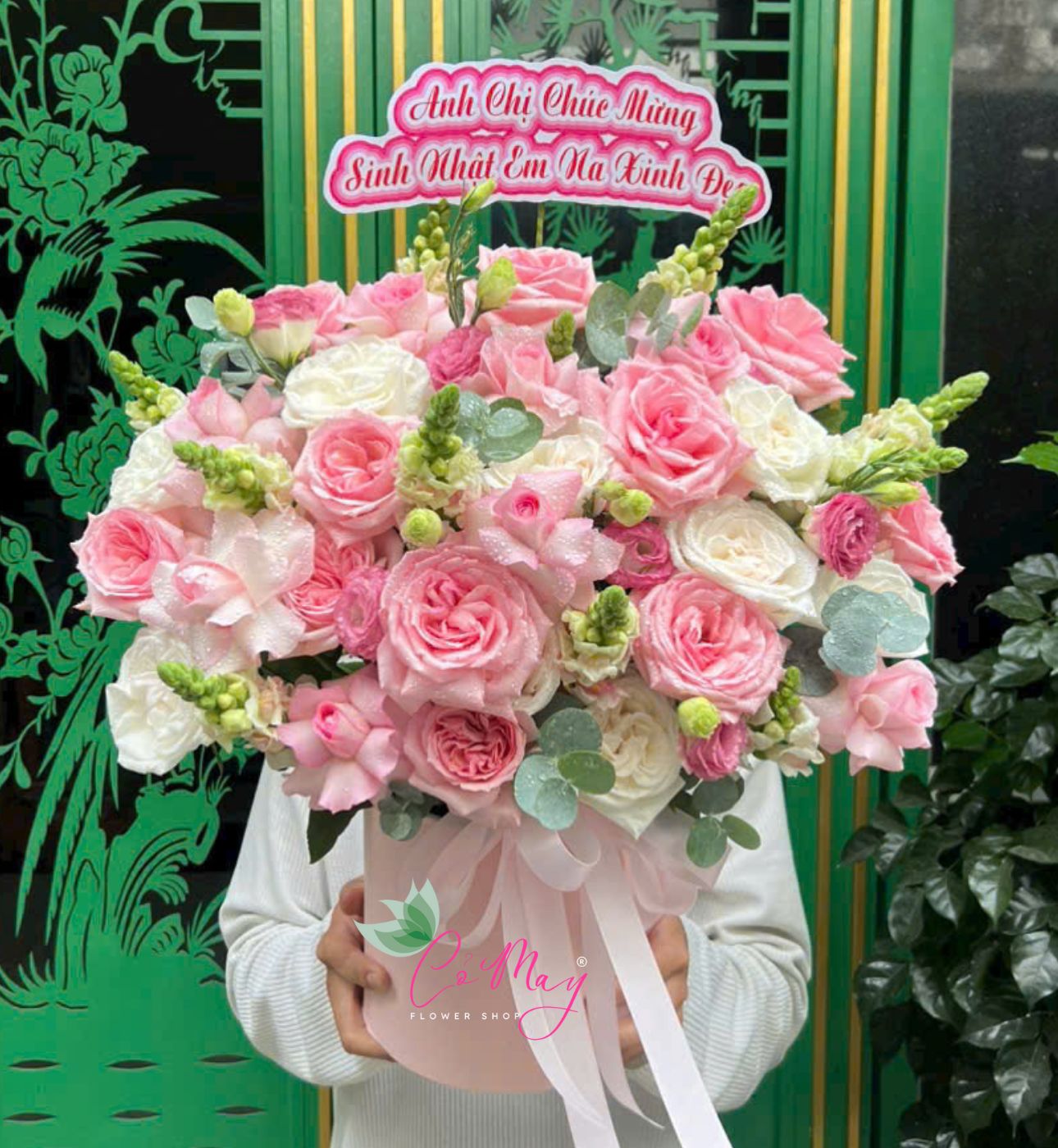 Giỏ hoa